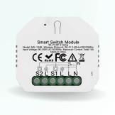 Module interrupteur connecté 10A WIFI + RF 433 MHz 2 voies