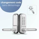Serrure à code mécanique BT209A avec changement du code sans démontage