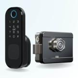 Verrou biométrique connecté, code, badge, empreinte digitale LOCKY-3