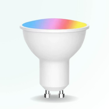 Ampoule connectée Wi-Fi GU10 5W RGBW
