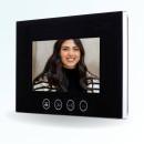 Station intérieure (écran) 7" coloris noir pour interphone vidéo 4 Fils - avec mémoire interne