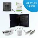 Kit complet de contrôle d'accès ZK ATLAS avec Serveur WEB - 1 porte
