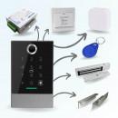 Kit de contrôle d'accès connecté - code badge et biométrie - LOCKY 7 BIO
