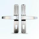 Serrure à code mécanique BT07 Double - Argent