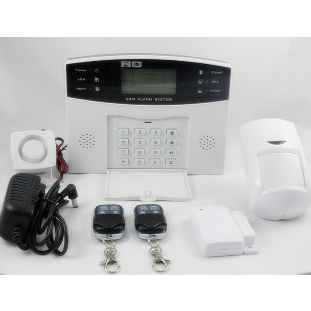 Kit alarme tactile SAFE anti intrusion sans fil GSM - Coloris Noir - BT  Security