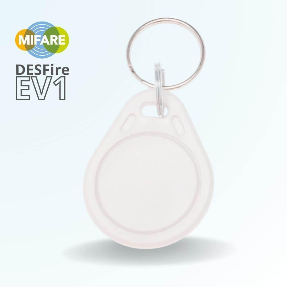 Badge porte clés Mifare Desfire EV1 2k