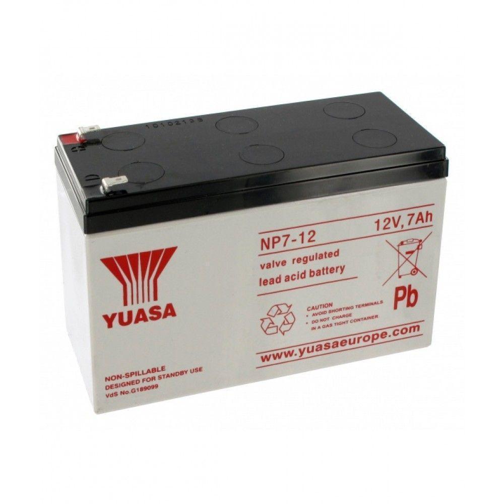 Batterie Yuasa plomb 12v 7ah - NP7-12 