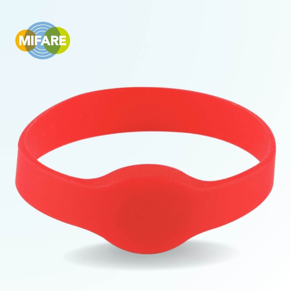 Bracelet RFID en silicone étanche MIFARE 13.56MHz