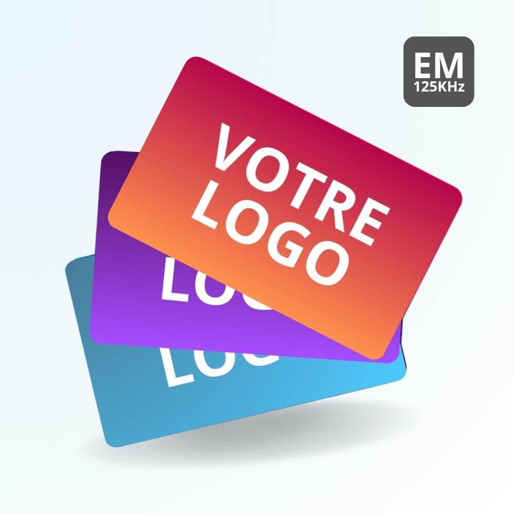Cartes RFID EM personnalisées