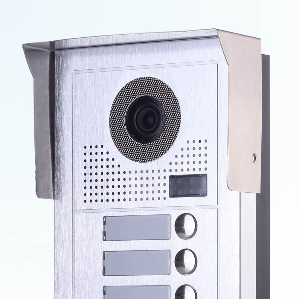 Portier interphone vidéo 2 fils 2 boutons VIZIGUARD MODERN