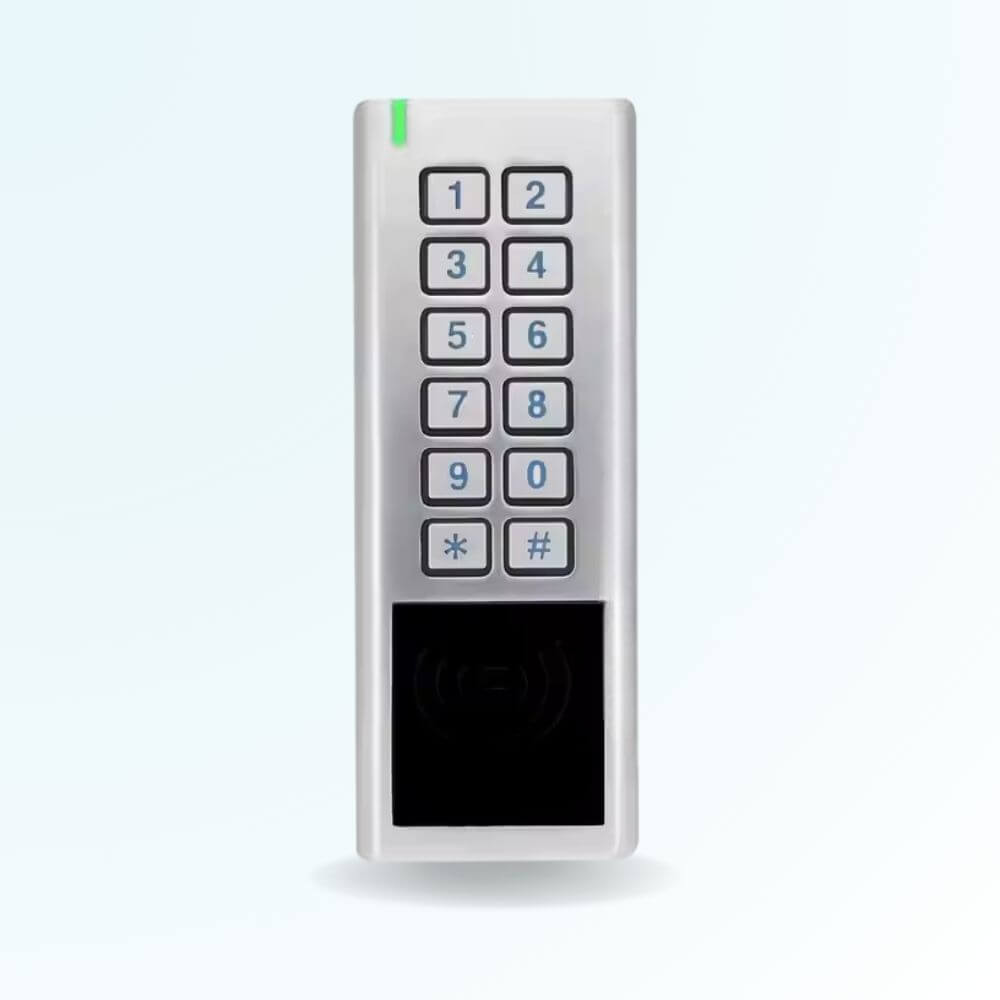 Clavier à code et badge sans fil anti vandalisme IP65 LOCKY