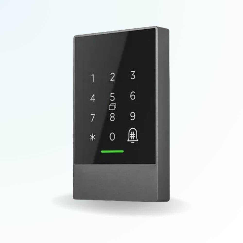 Clavier de contrôle d'accès tactile connecté LOCKY-7C - code, badge et ...