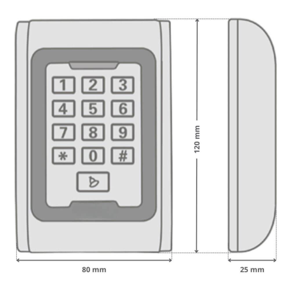 Dimensions Clavier S5