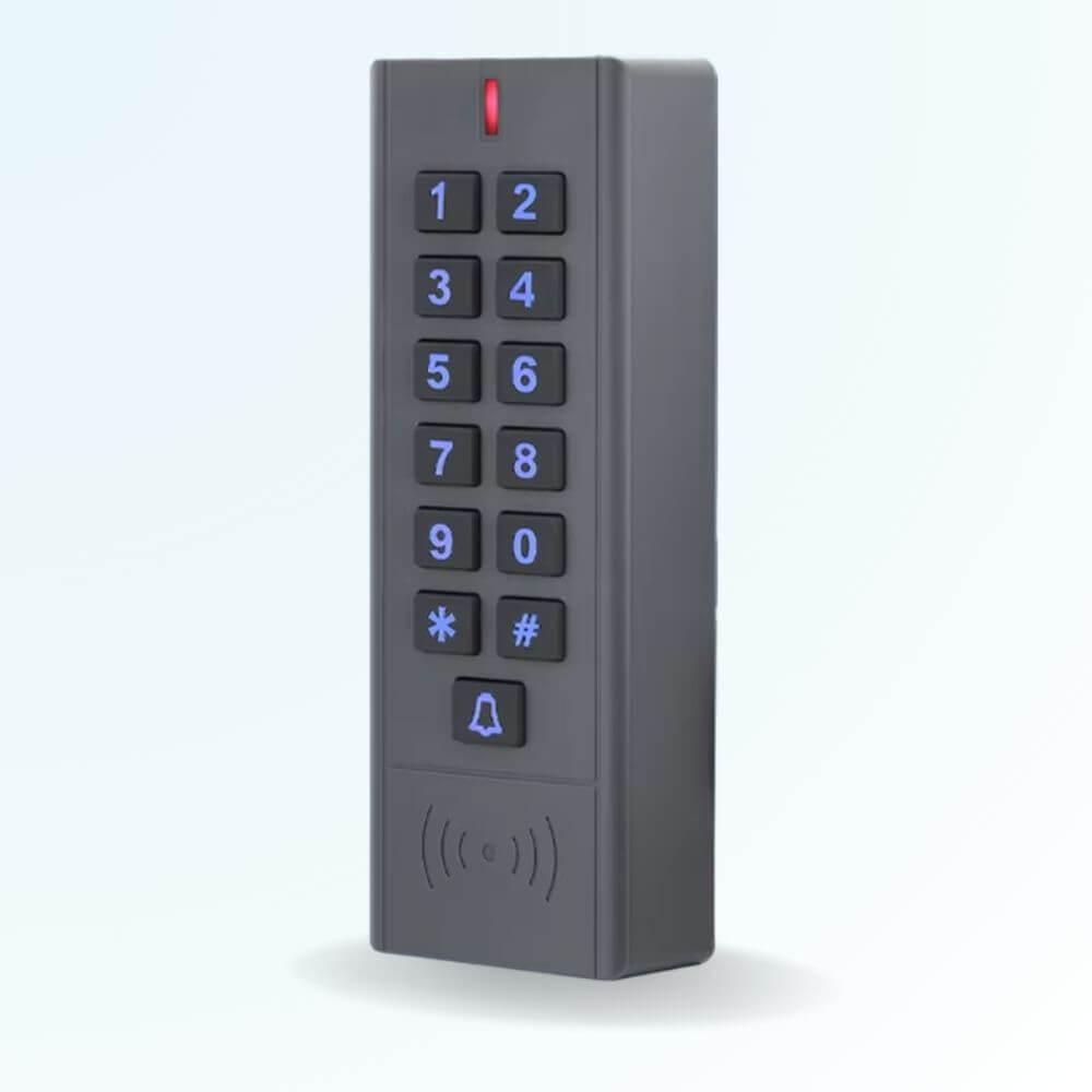 Clavier de contrôle d'accès sans fil à codes et badges S7