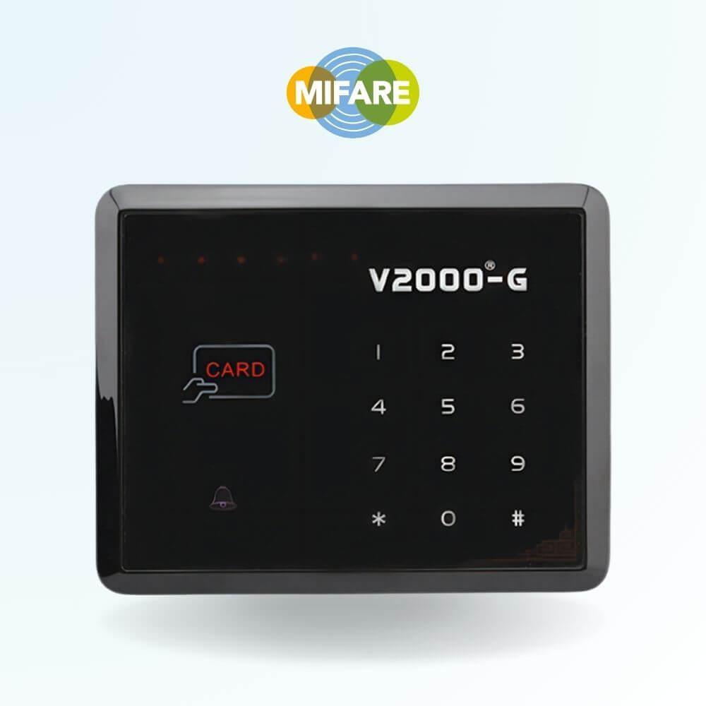 Clavier tactile autonome à codes et badges MIFARE