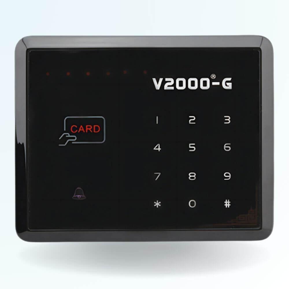 Clavier tactile autonome à code et badges