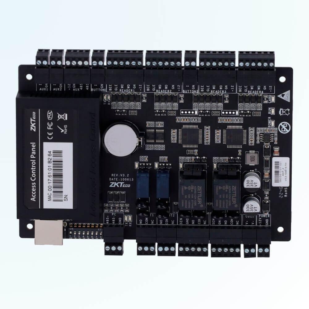 Carte contrôleur d'accès réseau 2 portes ZK C3-200