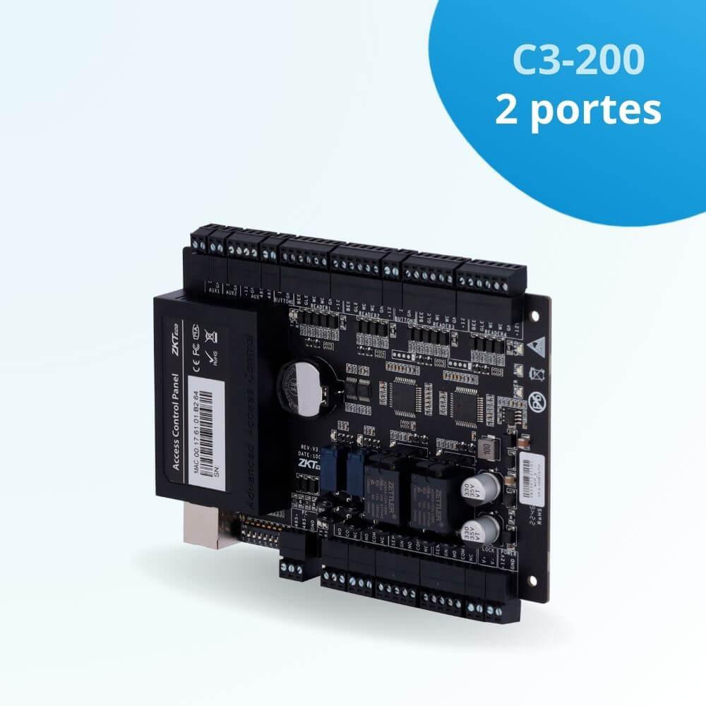 Carte contrôleur d'accès C3-200 - 2 portes