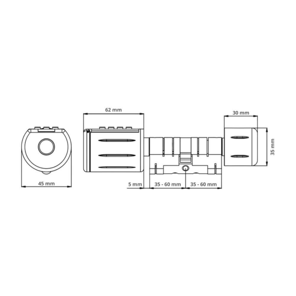Dimensions LOCKY-6 V3
