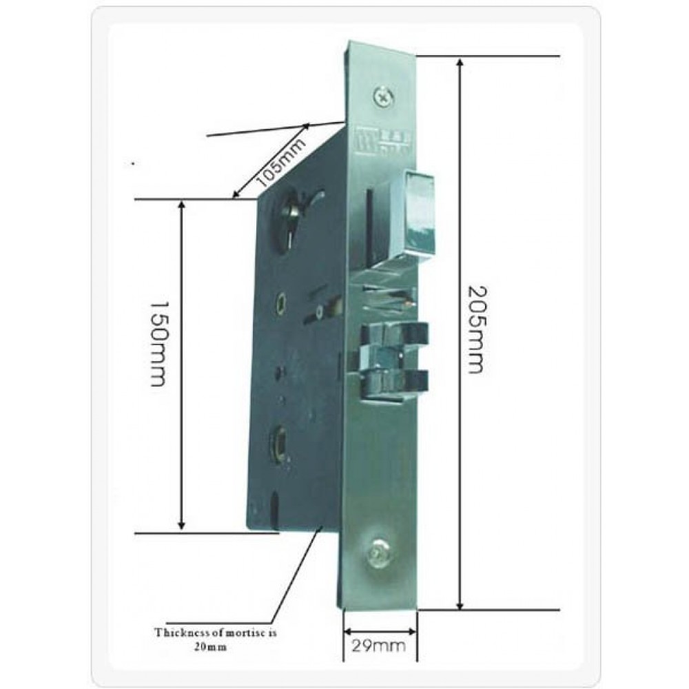 Dimension coffre serrure Craftman