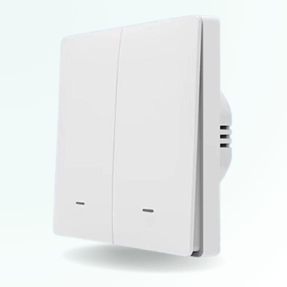 Interrupteur connecté 2 boutons Zigbee domotique ZenGO