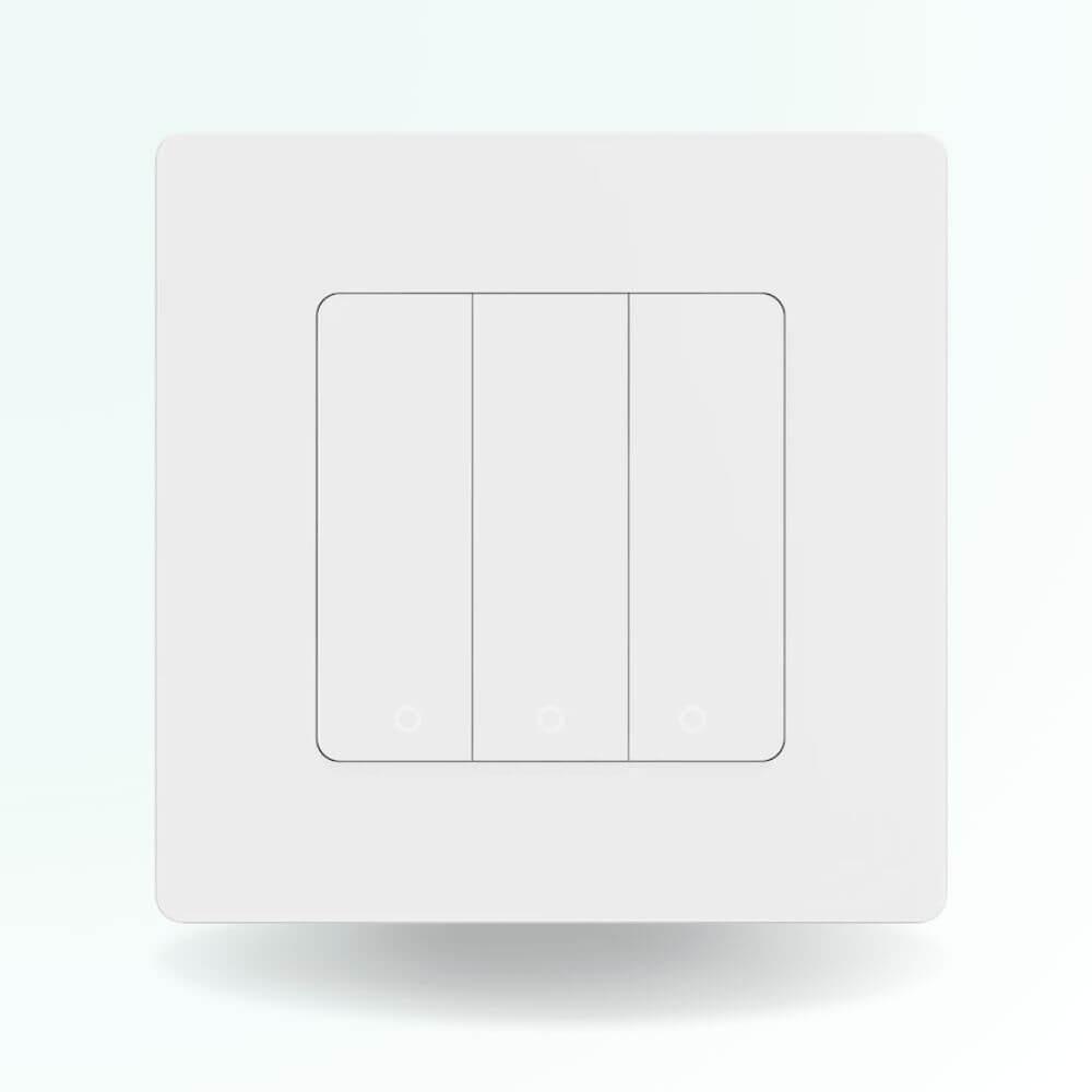 Interrupteur connecté Zigbee 3 boutons 10A