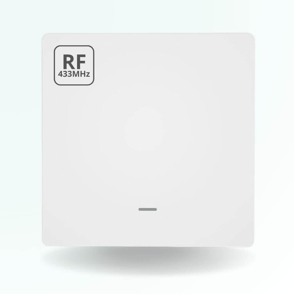 Interrupteur sans fil RF 433 MHz 1 bouton