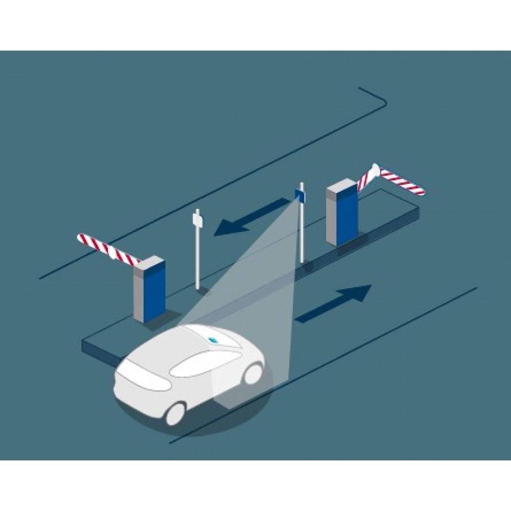Kit de contrôle d'accès parking - Main libre / RFID longue portée - BT  Security