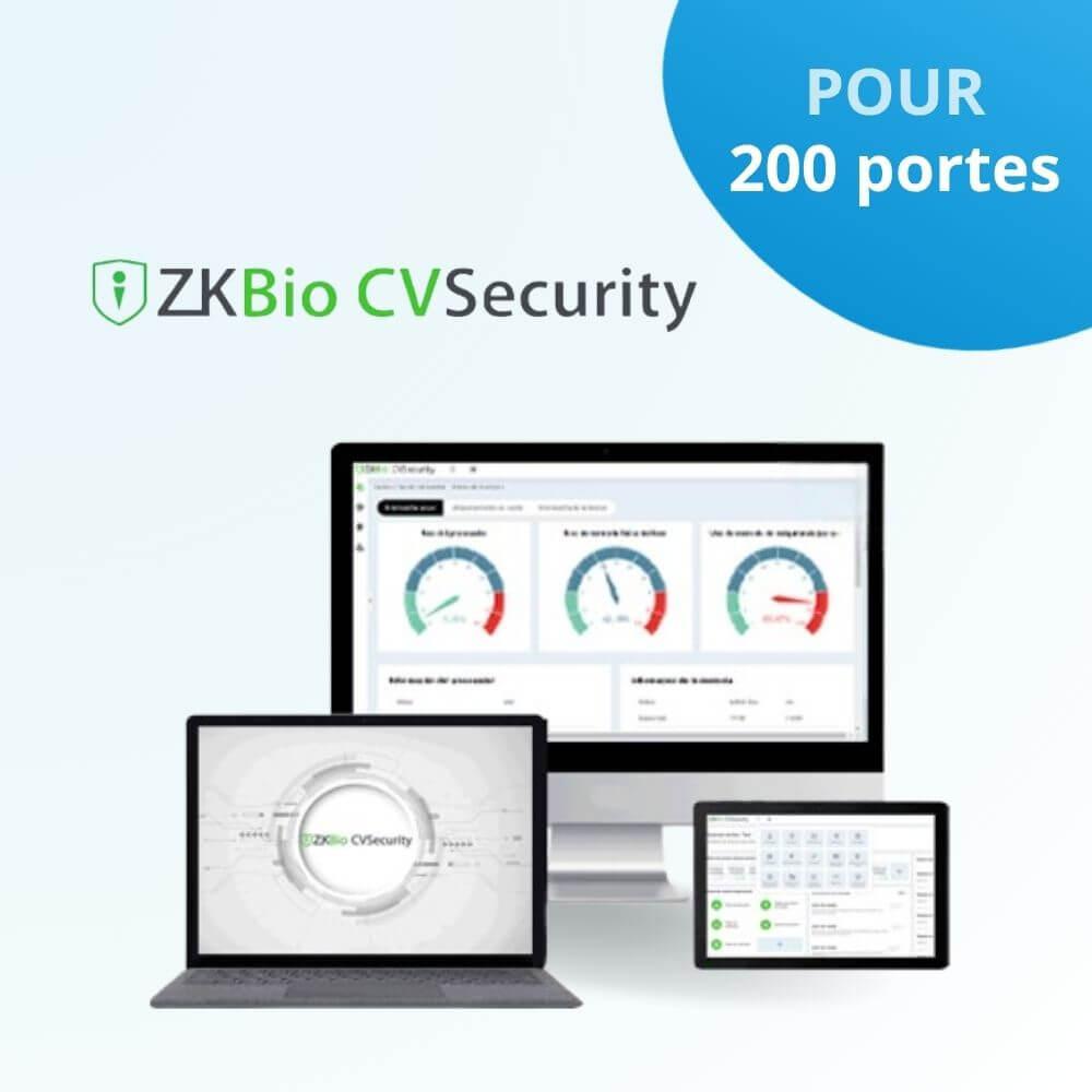 ZKBio CVSecurity - Licence 200 portes