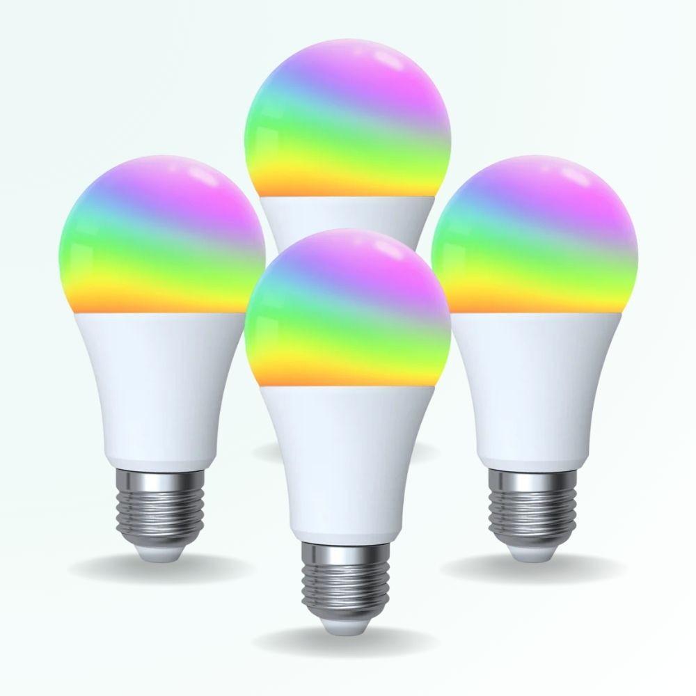 Pack 4 ampoules connectées WIFI