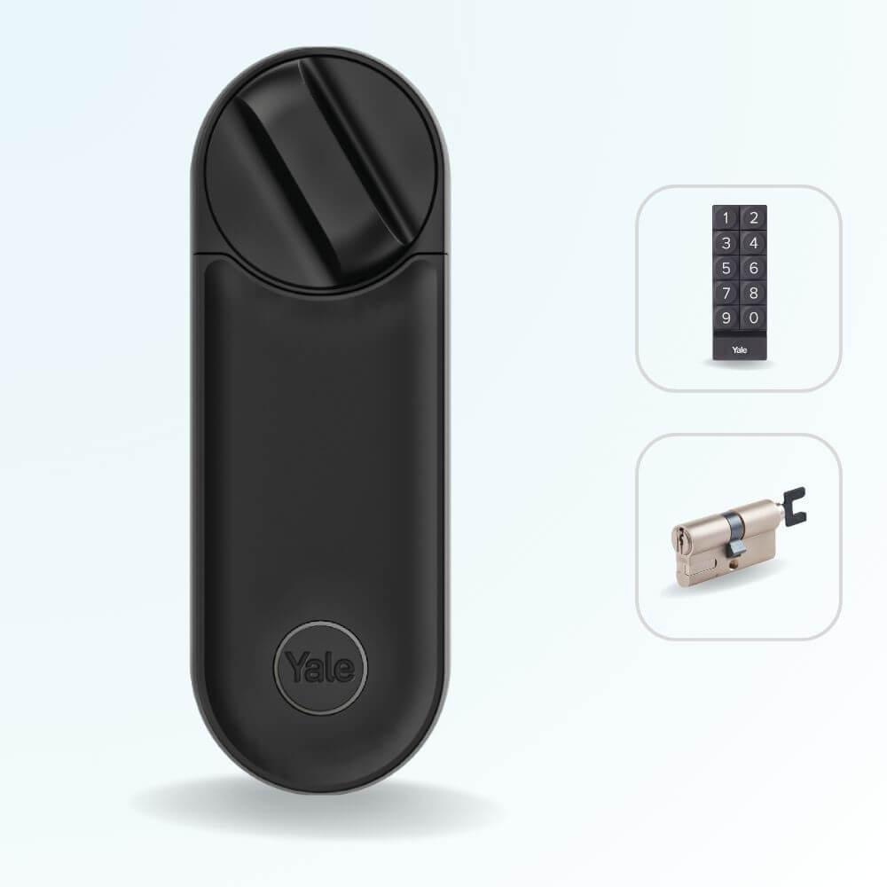 Pack serrure intelligente YALE Linus L2 coloris noir