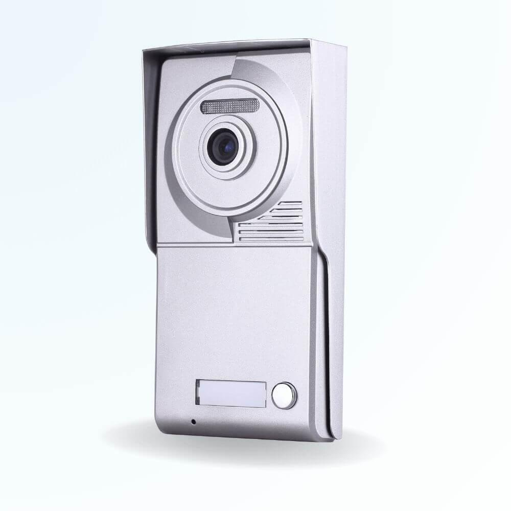 Platine de rue portier interphone video 2 fils 1 bouton VIZIGUARD NEO