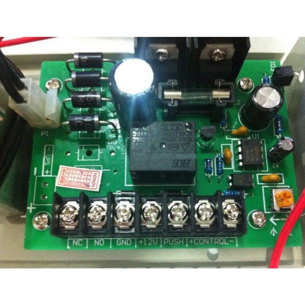 Alimentation 230V/12Vcc avec relais temporisée 3A ou 5A avec connexion ...