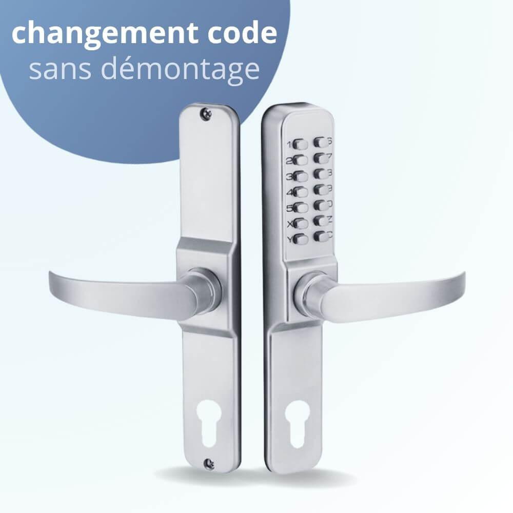 Serrure à code mécanique BT07 avec changement du code sans démontage