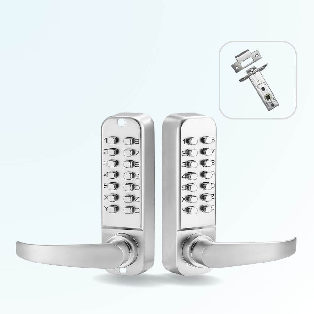 Serrure à code mécanique double contrôle d'accès BT208