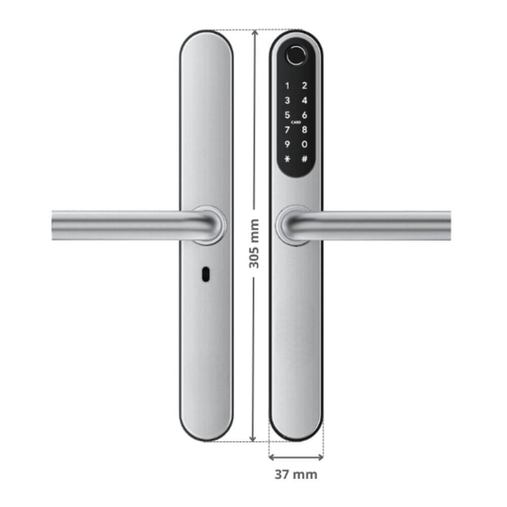 Dimensions LOCKY-9 V4 Sans Perçage
