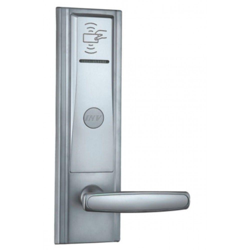 Serrure d'hotel RFID Zeno 2008A argent droite BT Security.jpg