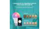 Ampoule connectée Wi-Fi avec luminosité réglable