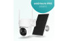 Caméra connectée extérieure WIFI rotative PTZ sans fil solaire