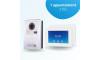 Interphone vidéo visiophone 1 appartement avec 2 écrans connectés 7 pouces