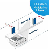 Kit contrôle d'accès parking main libre