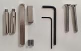 Kit visserie pour serrure L700 et L701 pour portes de 94 à 108 mm