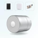 Pack serrure connectée LOCKY-4 Smart Lock PRO avec clavier, passerelle et cylindre ajustable