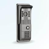 Platine de rue 1 bouton PILI pour système interphonie 4 fils