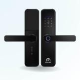 Serrure biométrique connectée LOCKY-2 à empreintes, codes et badges