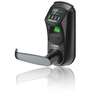 Serrure connectée LOCKY-11 biométrique, code, badge et bluetooth - Ultra  fine - BT Security
