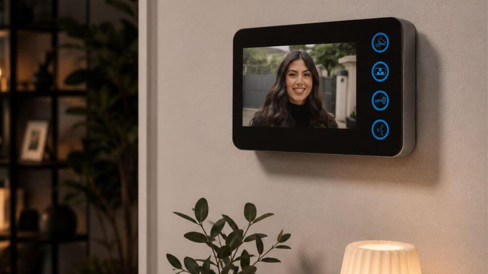 Fonctionnement d'un interphone vid&eacute;o