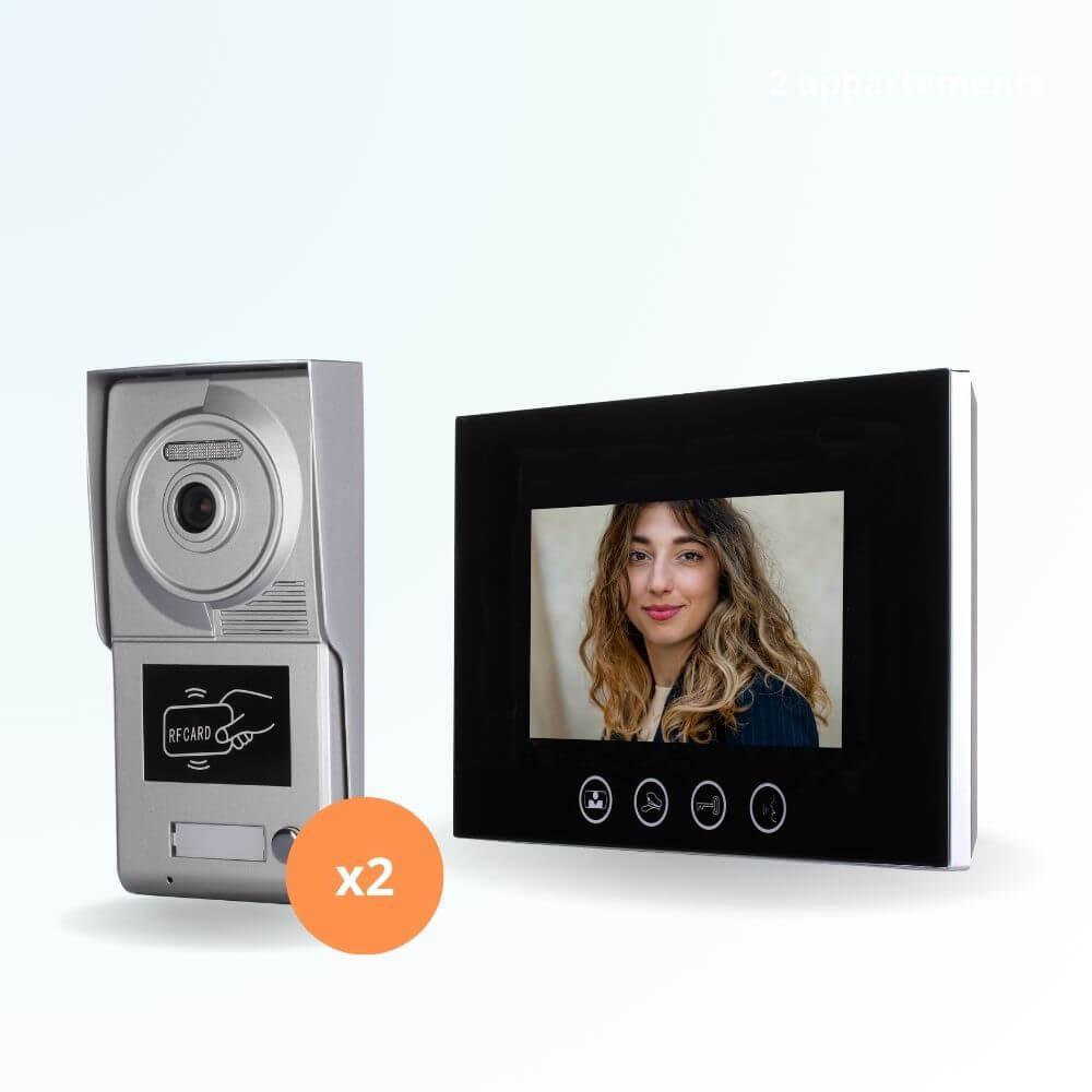 Visiophone pour plusieurs entr&eacute;es