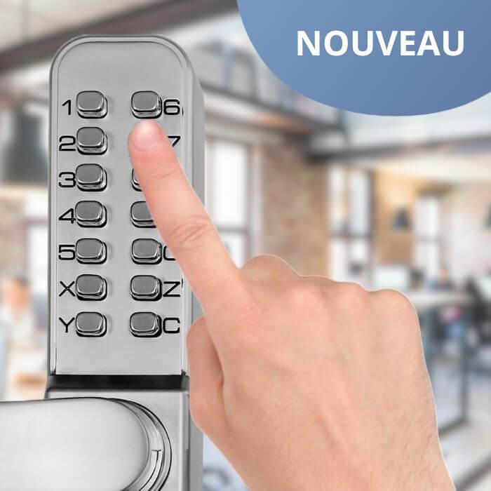 Changement de code sans d&eacute;montage de la serrure m&eacute;canique