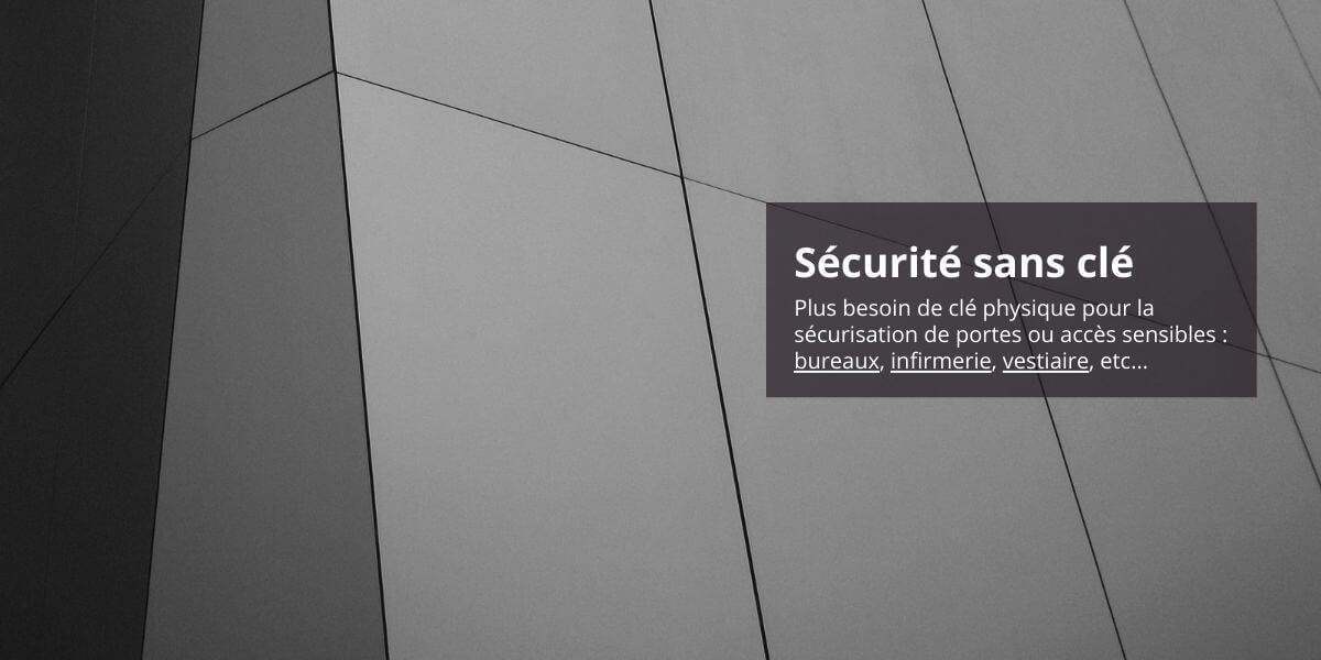 En s&eacute;curit&eacute; sans cl&eacute; physique avec la serrure m&eacute;canique &agrave; code